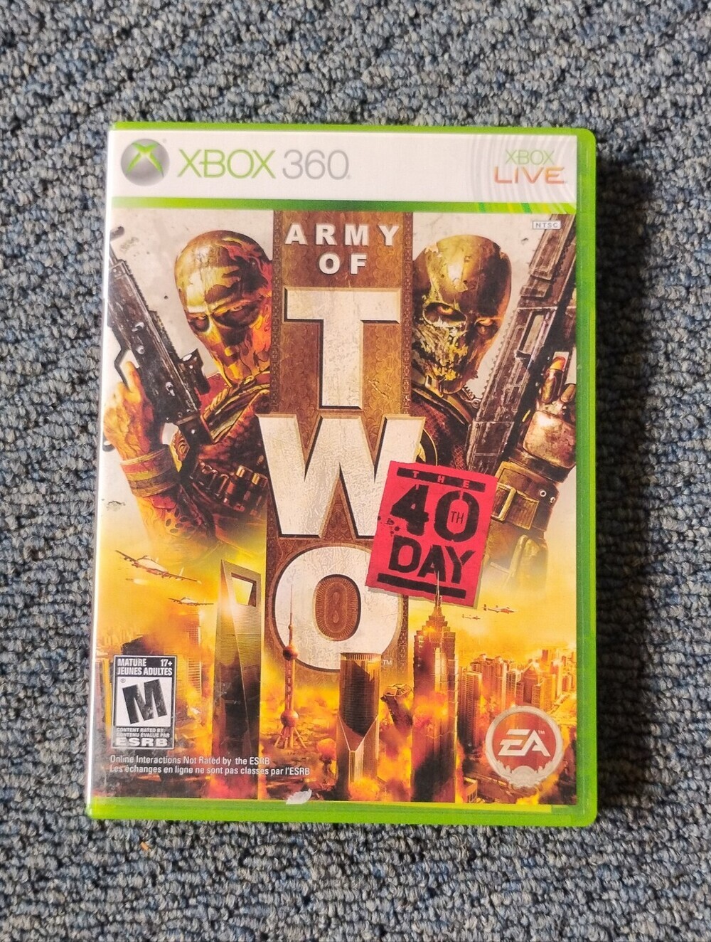 Army of Two: The 40th Day (Xbox 360) – Complete with Manual